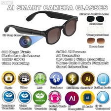 G1-2506 AI Smart Glasses with Bluetooth Real-Time Translator Wireless Audio