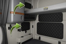 INTERNATIONAL LT625 Prostar LoneStar Windows Covers SLEEPER WINDOW  CURTAINS.