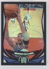 2004-05 Topps Chrome Black Refractor 43/500 Brad Miller #58 0a1