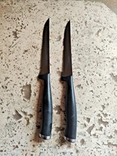 2 Calphalon Cutlery Replacement Steak Knife Serrated 4.5" blades
