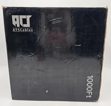 CAT6 Plenum Cable 1000ft Green | 23AWG-4 UTP, CMP SINGLE EZ-Pull Box