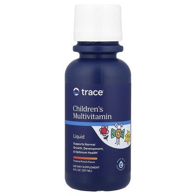 Trace Minerals Research Kid s Multi Citrus Punch 8 fl oz 237 ml Allergen-Free,
