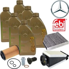6L Original Mercedes-Benz Engine Oil Incl. Filter W205 S205 X253
