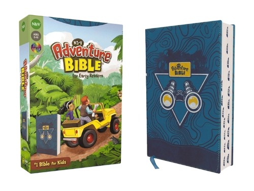NIrV, Adventure Bible for Early Readers, Leathersoft, Blue, F... - 9780310461876