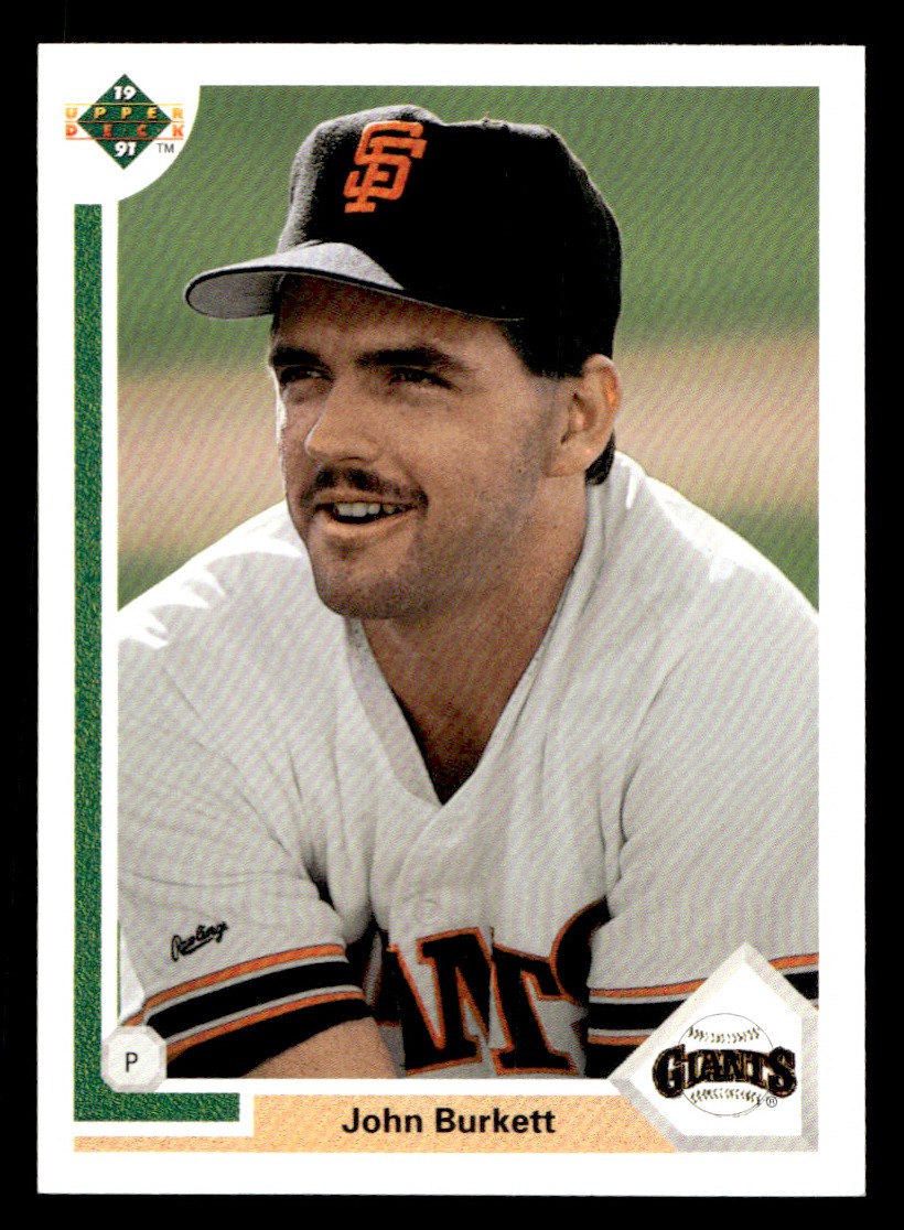 1991 Upper Deck John Burkett San Francisco Giants #577