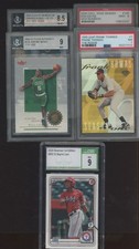 (5) PSA-BGS GRADED ROOKIE SP LOT-FRANK THOMAS PSA-DIGGS /175 BGS-LORA BOWMAN-$$$
