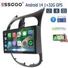 9" Für Peugeot 206 206CC 206SW 2001-2016 Carplay Android 14 Autoradio GPS NAV BT