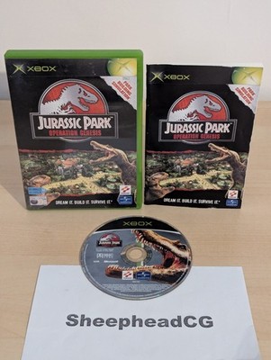 Jurassic Park Operation Genesis Xbox PAL - Disc Near Mint, getestet & komplett!
