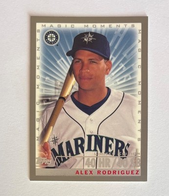 2000 Topps Limited - Alex Rodriguez - #479 - Mariners - 40HR/40SB - NrMt-Mt