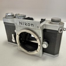 NIKON F CHROME BODY NO FINDER WITH A SCREEN JAPAN