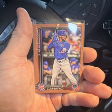 Topps 2025 Series 2 Alexander Canario Chicago Cubs Gold Card #655 /2025 278/2025