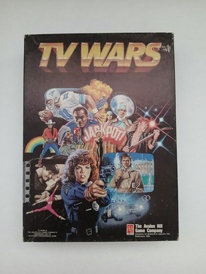 TV WARS engl. Brettspiel YOU are the Network Programming Chief VOLLSTÄNDIG