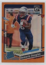 2023 Panini Donruss Optic Rated Rookie Orange Prizm 45/249 Demario Douglas 13c1
