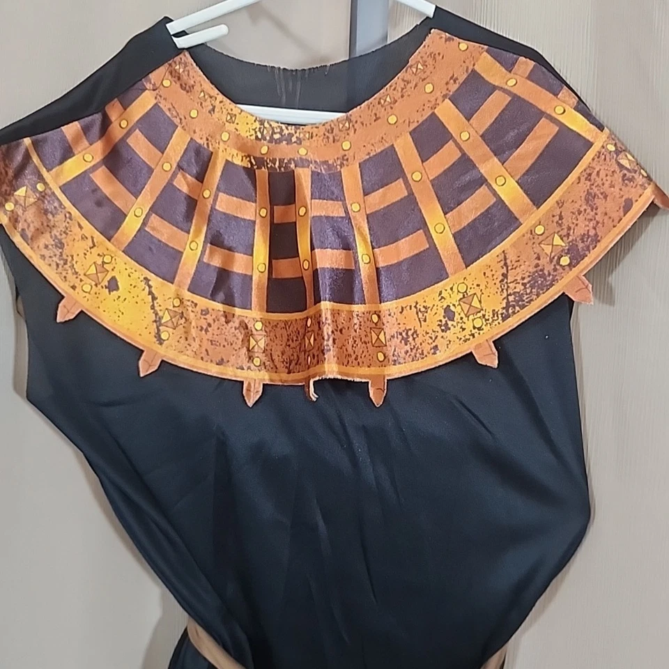 Disfraz Dungeon Master Niños 12-14 Camisa Ejecutor-Pantalón-Bandas-Capucha Disfraz NUEVO Foto 2 de 4