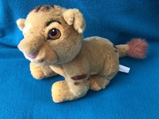 Vintage The Lion King Simba Cub Plush Stuffed Disney Store Animal