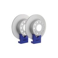 SKF Vkbd 90007 S2 Bremsscheibe FüR Seat VW Skoda Audi Leon Caddy III (2 Stk.)