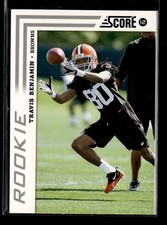 Travis Benjamin RC: 2012 Score Glossy Parallel Rookie Card #193. rookie card picture
