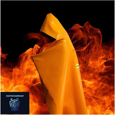 Fireproof Blanket Fire Cloak | Hooded Fire Blanket | Emergency Fire Blankets for