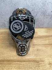 Linus Ullmark Boston Bruins Signed Goalie Full Size Mask Fanatics