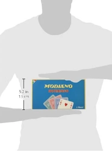 Confezione 3 Mazzi Burraco per 6 Giocatori Duplex Modiano Cristallo - Immagine 2 di 2
