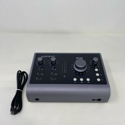 Audient iD24 USB-C 10x14 Audio Interface - Black/Grey
