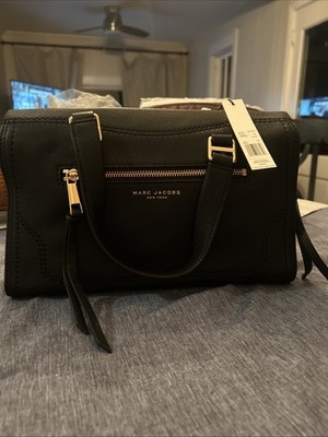 MARC JACOBS Mini Cruiser Black Pebbled Leather Bag - EUC