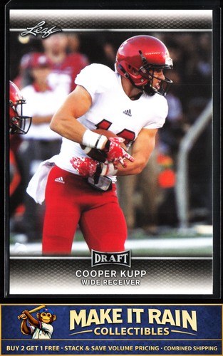 Cooper Kupp #13 2017 Leaf Draft card