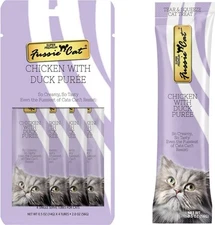 Fussie Cat Chicken with Duck Purée 3 (4 Packs)