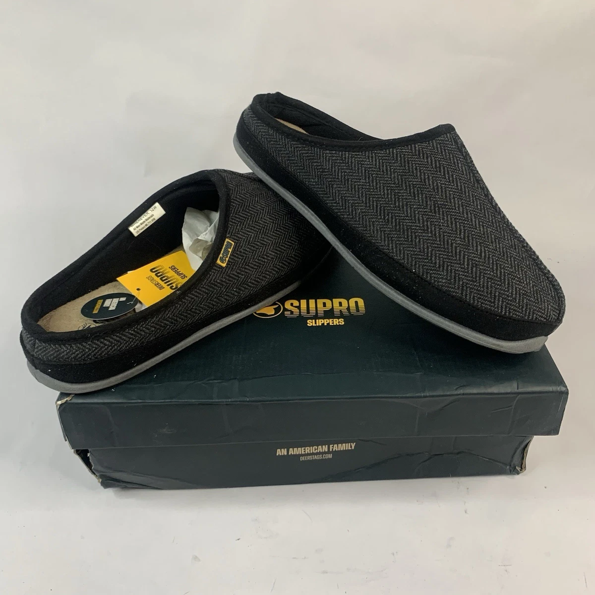 Herringbone Slippers for Men for sale | eBay