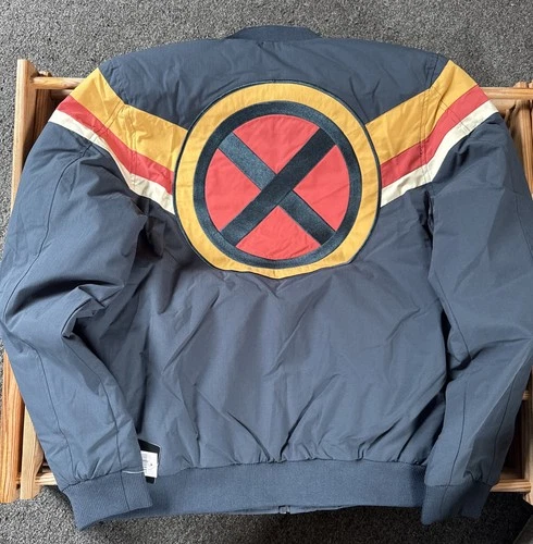 D23 2026 Heroes & Villains Marvel X-Men '97 Bomber Jacket Mens Medium Exclusive image 2