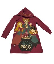 Girl s Disney s Hocus Pocus Halloween Long Sleeve Hooded Dress: L 10/12