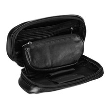 Genuine Leather Smoking Pipe Pouch with Tobacco Bag Compact Portable Design