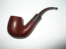 grosse pipe en bruyère courbe  marquée  SILVERMATCH  GEANTE  ST CLAUDE  occasion