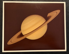 VINTAGE SPACE NASA PHOTO SATURN VOYAGER JPL KODAK PAPER