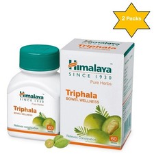 2 x Himalaya Triphala 60 Tablets Bowel Wellness Constipation Free Shipping