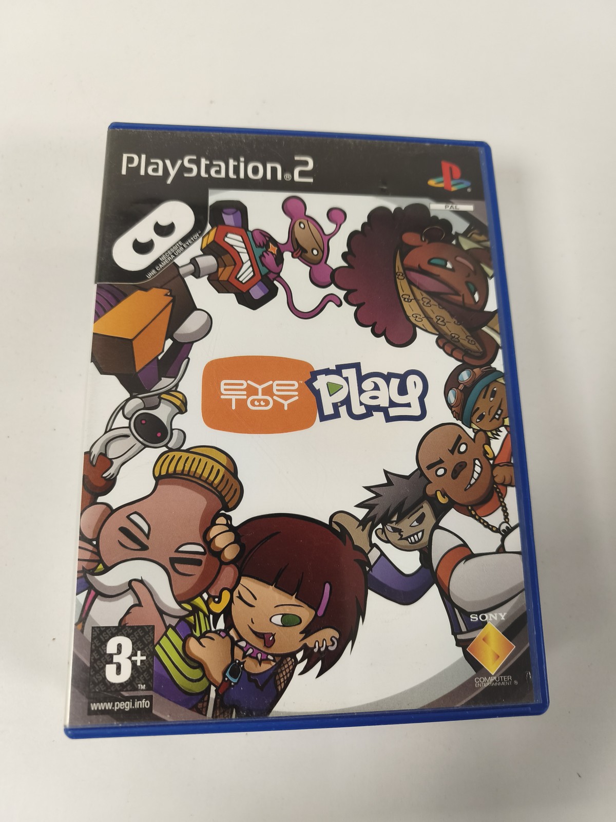 Jeu EyeToy pour PlayStation 2 PS2 caméra interactive original Sony testé