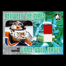 Bill Ranford #GUJ-11 2005 In The Game Between the Pipes Game-Used Jersey Hockey