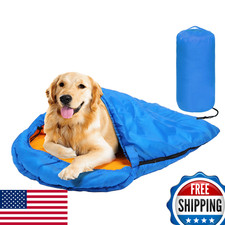 Lifeunion Dog Sleeping Bag Waterproof Warm Packable Travel Camping Hiking Backpa