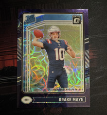 2024 Panini Donruss Optic Rated Rookie Prizm Drake Maye #229 Patriots