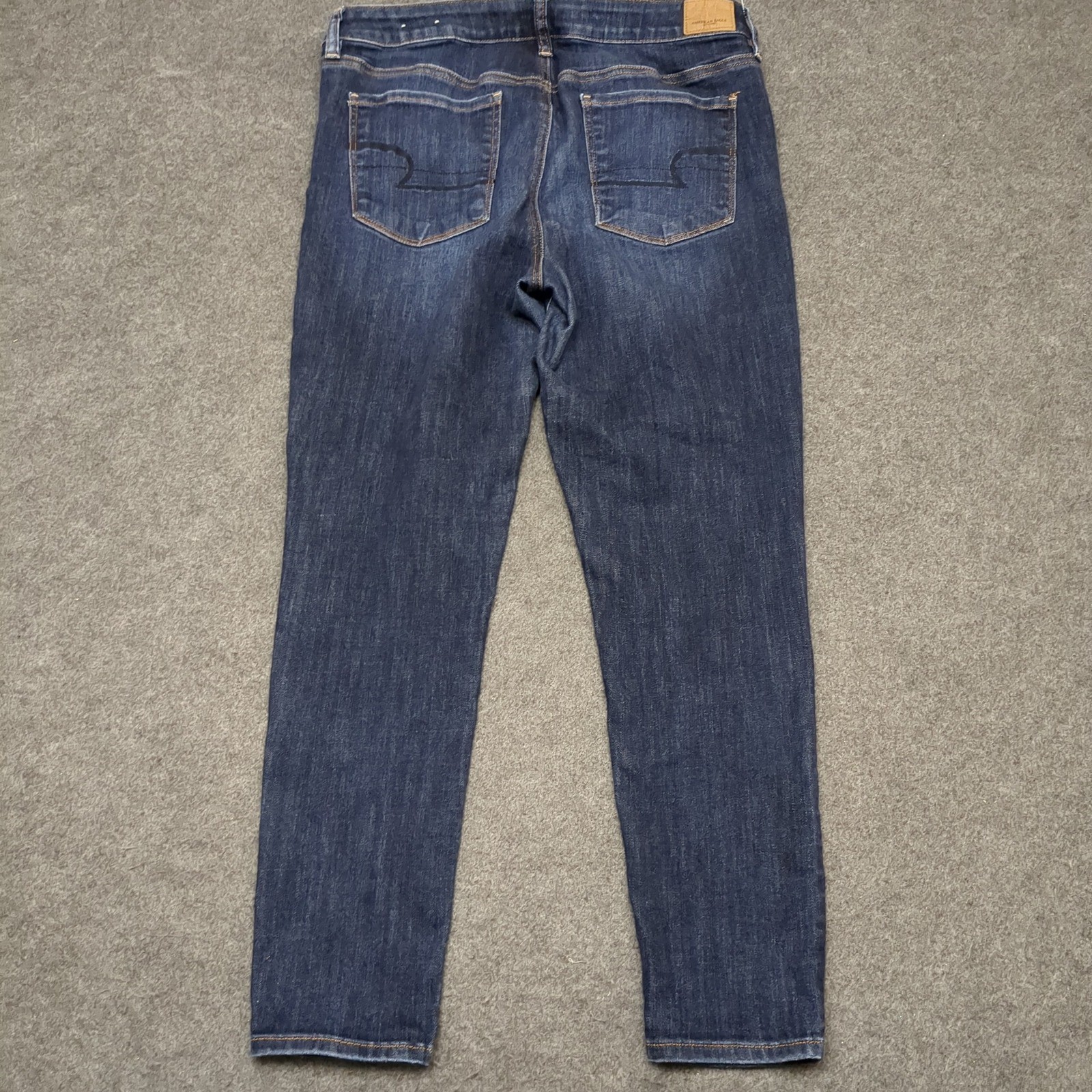 American Eagle Outfitters Jeans Womens Size 16 Regular Blue Denim Straight Leg
