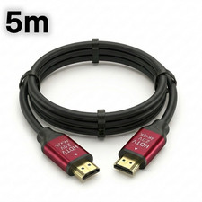 Image of HDMI CABLE 2.0 HIGH SPEED GOLD PLATED FAST LEAD HD 4K 2160P 3D HDTV 1080P 2160P
