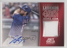 2018 Topps Longball Legends Auto Relics 3/25 Joey Gallo #LAR-JG Auto 1c1