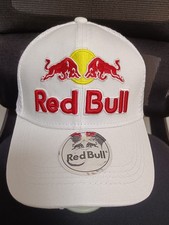 Red Bull White Baseball Cap Mesh Back Design ...
