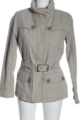 AIGLE Übergangsjacke Damen Jacke Gr. DE 38 hellgrau Casual-Look