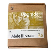 Adobe Illustrator 6.0 Upgrade for Macintosh Vintage Software