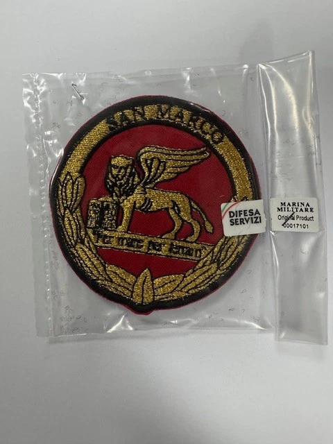 Patch Ricamata Replica Gruppo Aerei Imbarcati Marina Militare - Harrier Pilota Navy - 9x9 Cm - Applicabile A Caldo - 3