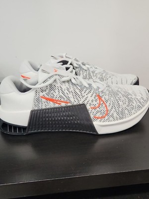 Size 12 - Nike Metcon 9 Premium White Smoke Grey Mango W
