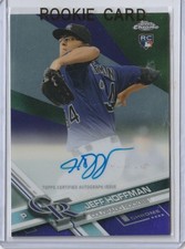 2017 Topps Chrome Jeff Hoffman Purple Auto RA-JH Rookie Card RC Mint 058/250