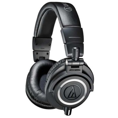 NEU: Audio Technica ATH-M50x Kopfhörer Over-Ear 45mm Studio inkl. Adapter