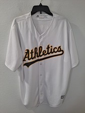 Majestic Oakland Athletics Khris Davis #2 Jersey Stitched Men's XL A’s MLB